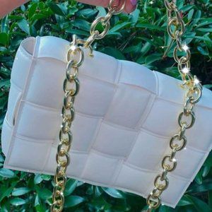 White Tega Purse